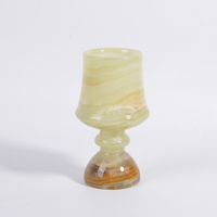 Porte-bougie en onyx vert naturel personnalisé, qualité supérieure, décoration d'hôtel et de maison, brûleur d'encens en jade
