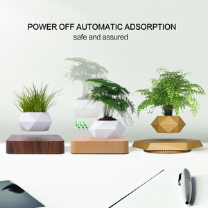 Plante en pot Décoration de bureau à domicile dans des <span class=keywords><strong>pots</strong></span> et jardinières Pot flottant à lévitation magnétique de la catégorie Maison et jardin - Product Image 3