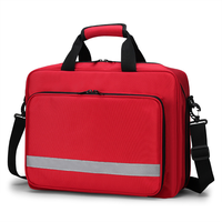 Sac de premiers secours portable multifonctionnel personnalisé, résistant à l'eau, en nylon 600D, pour voiture, usage médical, extérieur