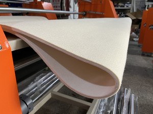 Ready to Ship Replaceable Thermal Blanket Nomex Felt for Roller Heat Press Machine 1.2m Transfer Width <strong>Calandra</strong> - Product Image 4