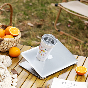 Simpatica tazza termica in acciaio inossidabile 304 stile INS, creativa a doppio strato, anti-goccia, per studenti, uomini e donne, perfetta per l'uso all'aperto. - Product Image 6
