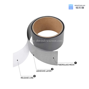 <span class=keywords><strong>Ruban</strong></span> adhésif moderne en fibre de verre imperméable pour la réparation de moustiquaires, fenêtres et portes, idéal pour les réparations de vitres de portes et fenêtres. - Product Image 2