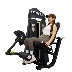 Gücü eğitmen ticari fitnes ekipmanları oturmuş bacak uzatma uyluk bacak kıvırmak eğitmen tezgah oturmuş bacak uzatma makinesi