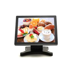 15 pouces plein plat en gros bonne qualité tactile Pos ordinateur/système pos/caisse enregistreuse 15 pouces écran tactile tout en un système Pos