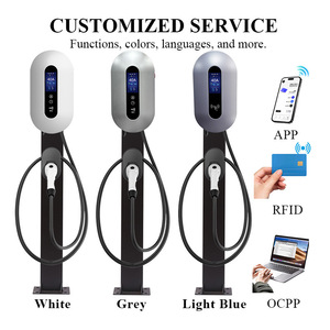 Estación de Carga para Vehículos Eléctricos de 22 kW, Tipo 2, Montaje en Pared, 32 A, Trifásica, 400 V, Comercial, con RFID, App, CE, OCPP 16, EN 61851 - Product Image 4