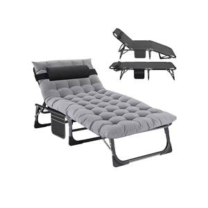 Lit de <span class=keywords><strong>camping</strong></span> pliable en métal victorien Skyhope-K, tube en acier inoxydable, lit de <span class=keywords><strong>camping</strong></span> extérieur pour adultes, sac à dos de massage, randonnée, mousse de couchage - Product Image 2