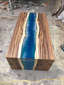 Recubrimiento de Superficie de Madera de Alta Calidad OEM, Estilo Resina Epoxi, 100% Calidad, Forma Rectangular, 2 Caras, Blue River - Product Image 4