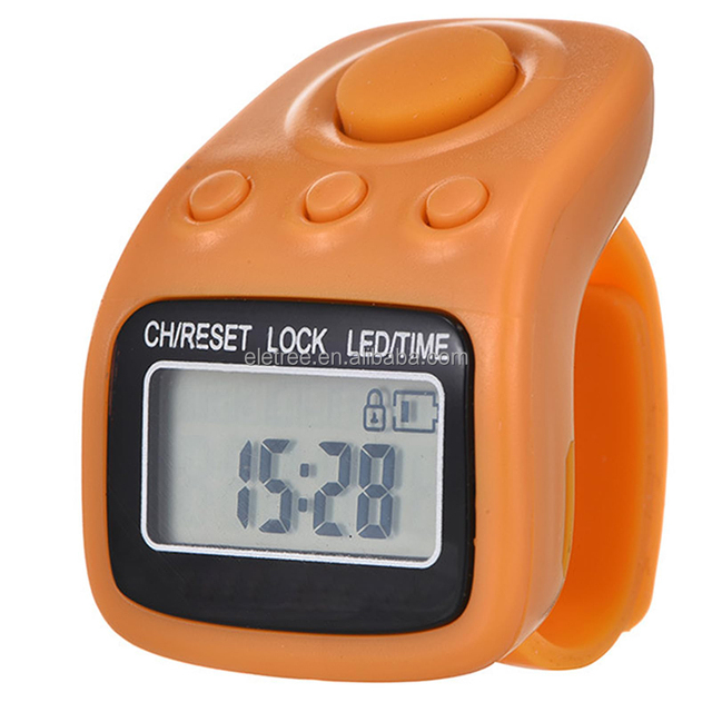 Manifucturing Mini Oled Lcd Backlight Electronic Pray Digital Tasbih Round Ring Led Tally Digit Finger Counter for Muslim