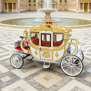 Chariot de chevaux sur mesure pour parc d'attractions, fabriqué en Angleterre, fournisseur Royal China, à vendre - Product Image 1