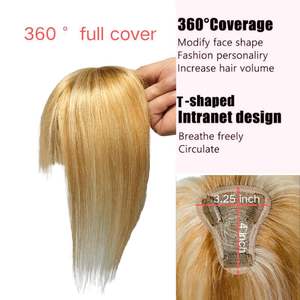 วิกผมยาวสไตล์ยุโรปอเมริกัน  <span class=keywords><strong>ผม</strong></span>แท้แบบเรมี่  สำหรับ<span class=keywords><strong>ผู้หญิง</strong></span> รุ่น ZR081  แบบปิดด้วยลูกไม้  ทอแบบเครื่องจักร  ทอสองชั้น  ทุกสี  สามารถดัดได้ - Product Image 5