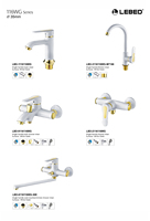 Robinet de douche mural moderne à poignée unique en chrome avec cartouche en céramique durable à haut débit