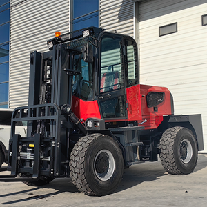 <strong>Forklift</strong> &amp; Attachment 3 <strong>Ton</strong> Diesel Heavy Duty New 4WD Single Stage Mast Pneumatic Tires <strong>for</strong> <strong>Sale</strong> Near Me - Product Image 1