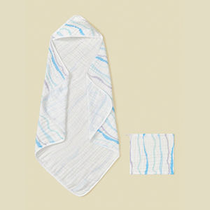 Groothandel Pasgeboren Badhanddoeken-Badjassen Met Babykap, Inbakdoekjes, Ideale Babygeschenken, Directe Fabriekslevering, Cpc-Gecertificeerd - Product Image 4