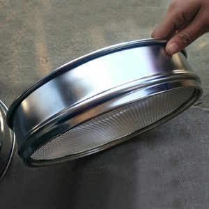Chất lượng cao phòng thí nghiệm đất thử nghiệm độ chính xác cao dệt thép không gỉ sàng cho nhà bếp colander - Product Image 1
