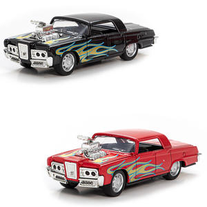 Modellino Auto in Scala 1:32 Serie <span class=keywords><strong>Muscle</strong></span> Car con Porte Apribili e Funzione Pull-back in Lega Pressofusa - Product Image 3