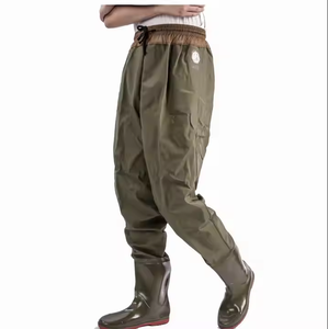 Pantalon <span class=keywords><strong>de</strong></span> pluie en tissu tricoté respirant et imperméable, plusieurs tailles, résistant à <span class=keywords><strong>l</strong></span>'huile et aux produits chimiques, une personne pour vêtements <span class=keywords><strong>de</strong></span> pluie <span class=keywords><strong>de</strong></span> style poncho - Product Image 2