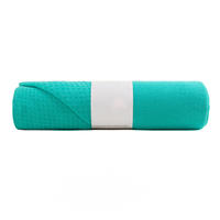 Mikrofaser Rutschfestes Yoga-Handtuch Fabrikverdicktes 360gsm Maschinenwaschbares Anpassbares Logo Schweißabsorbierend