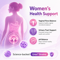 Capsules Probiotiques Antioxydantes pour Femmes Lactobacillus GR-1 RC-14 OEM ODM Marque Privée Formule Santé Intestinale Féminine Éclaircissement de la Peau