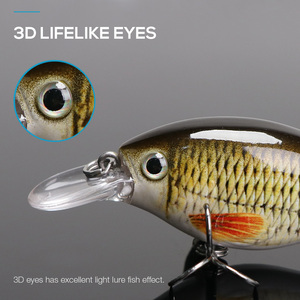 All'ingrosso bulk blank 60mm 10g <span class=keywords><strong>trota</strong></span> swimbait wobbler <span class=keywords><strong>esche</strong></span> <span class=keywords><strong>da</strong></span> pesca fat crankbait bass pike fishing minnow lure - Product Image 4