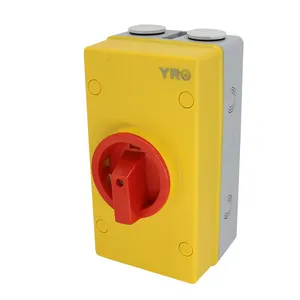 Sakelar Isolator Ac Kuning, Isolator Pengalih Tahan Cuaca Ip66 Penggunaan Jarak Lebar Saklar Isolasi Surya