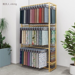 Espositore per campioni di tessuti, appendiabiti per tende, <span class=keywords><strong>porta</strong></span> asciugamani, mensole per sciarpe - Product Image 2