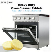 Tablettes de nettoyage de four jetables écologiques sous marque privée – Usine OEM/ODM, vente en gros, dégraissant puissant pour cuisine professionnelle