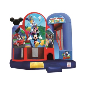 New Style <strong>Mickey</strong> Clubhouse <strong>Inflatable</strong> <strong>Bouncer</strong> Outdoor Kids Adult Bounce House Party Jumping Castle With Blower for Sale - Product Image 1
