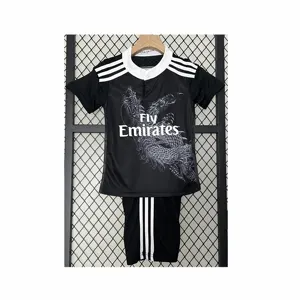 Wholesale Children Football Jersey Sets Cheap Soccer Jersey Knit Football Club Team Wholesale Kids Sport Shirts