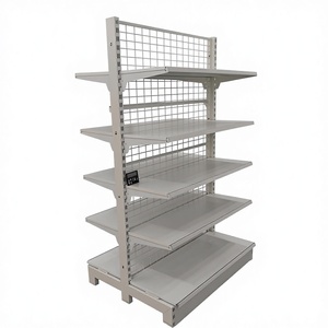 Scaffali Heda personalizzati scaffalature a doppio lato in rete di alta qualità per farmacia e drogheria - Product Image 1