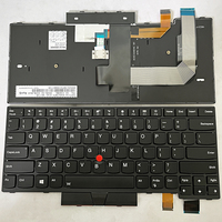 Teclado de Repuesto con Diseño Estadounidense para Thinkpad T460S T470S 00PA452 00PA482 T470S con Puntero Rojo para Interfaz