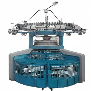 HuanS Prix bon marché de l'usine Machine à tricoter circulaire en coupe à double face à haut rendement