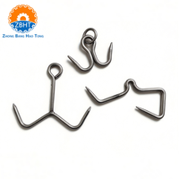 Crochets de suspension pour carcasses de moutons en acier inoxydable SUS304 pour abattoirs de moutons de tous types, ligne de traitement d'abattage de mouton, divers crochets