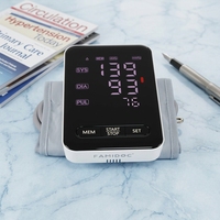 Tensiomètre numérique automatique de bras supérieur approuvé CE, tensiomètre sans contact, rétroéclairage, électrique, portable, haute performance