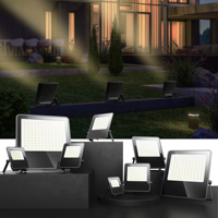 OUTLUX E017 100W Reflector de Alta Calidad para Estadios, Negro, IP65 Impermeable, Reflector LED para Exteriores