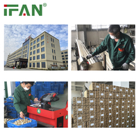 IFAN Vente en gros Raccords à sertir en laiton PEX DIN 16836 16-32MM Coude à douille en T Échantillon gratuit Raccords pour tuyaux PEX-Al-PEX