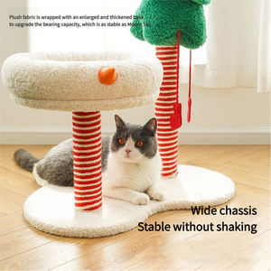 डीलक्स मल्टीफंक्शन कैट फर्नीचर आधुनिक सिसल स्क्रैचिंग पोस्ट जंपिंग प्लेटफॉर्म मजेदार बिल्ली खिलौना पालतू फर्नीचर कार्टन पैकेजिंग - Product Image 5
