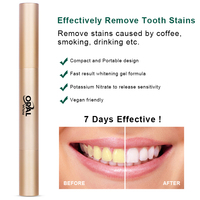 Gel Blanqueador Dental Profesional de 2 ml, Elimina Manchas, Alta Calidad, Marca Privada Personalizada al por Mayor, para Uso Doméstico