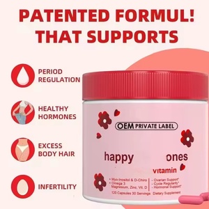 Cápsulas de Inositol Multivitamínico para la Hormona Feliz Femenina, 120 Unidades, Gran Venta - Product Image 5
