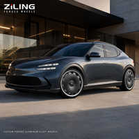 Rines de Aleación Forjados Monobloque Personalizados ZL, Aptos para Genesis GV60 19 20 21 Pulgadas, Diseño Cóncavo Profundo, Rines Personalizados con Ajuste OEM