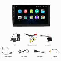 Lecteur multimédia DVD de voiture Android 15 universel de 7 pouces, radio, vidéo, système stéréo, système de navigation pour unité principale universelle