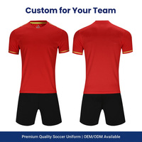 Camiseta de Fútbol Personalizada por Sublimación, Malla de Poliéster con Logotipo, Nombre y Número del Equipo, Camiseta de Fútbol OEM al por Mayor