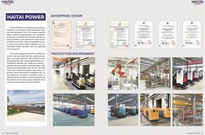 Generador Diésel de Arranque Automático con Control Remoto ATS ISO CE 20KW 30KW 50KW 80KW 100KW 150KW 200KW 300KW 500KW 1000KW de Bastidor Abierto - Product Image 5