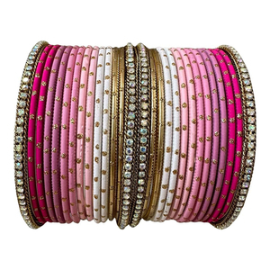 2025 New Trend High Quality Handmade Geometric <b>Wedding</b> Custom Multi-Color Bangle Set <b>Top</b> Trending Product Women - Product Image 6