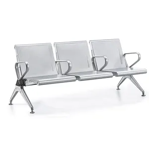מודרני בית חולים בהמתנה ציבורי חדר כנופיית ספסל מחכה כיסאות עם רך כרית