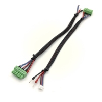 Kabel Penghubung 15EDGK-3.81/3.5mm 2EDGK 2EDGWB 15EDGKM/VM/RM ke PHR2.0-4P dengan Panjang Kustom