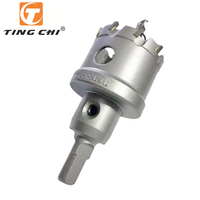 Scie en carbure de tungstène TCT, tige triangulaire de haute qualité pour le perçage du métal et de l'acier inoxydable, 1 pièce