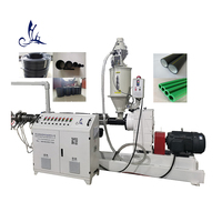 Máquina extrusora de HDPE de 16-2000mm, línea de producción de extrusión de tubos de plástico, PP, PPR, máquina de fabricación de tornillo único