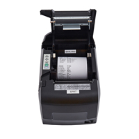 Impresora térmica de escritorio para facturas con cortador automático, impresora de tickets de puertos múltiples con papel térmico en stock