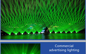 Luz de escenario láser LED RGBW impermeable de alta potencia de 20W/30W/40W para proyecto de iluminación de techo FB4 MODO DE Control IP65 luces de haz de clasificación - Product Image 4