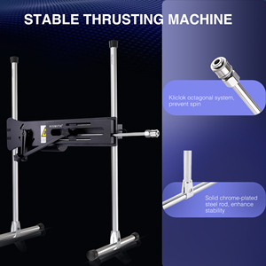 Máquina Sexual Hismith <span class=keywords><strong>Max</strong></span> con Sistema KlicLok, 200W, Potente, Control Remoto por Aplicación y Cable, Máquina de Amor con Movimiento de Empuje - Product Image 2
